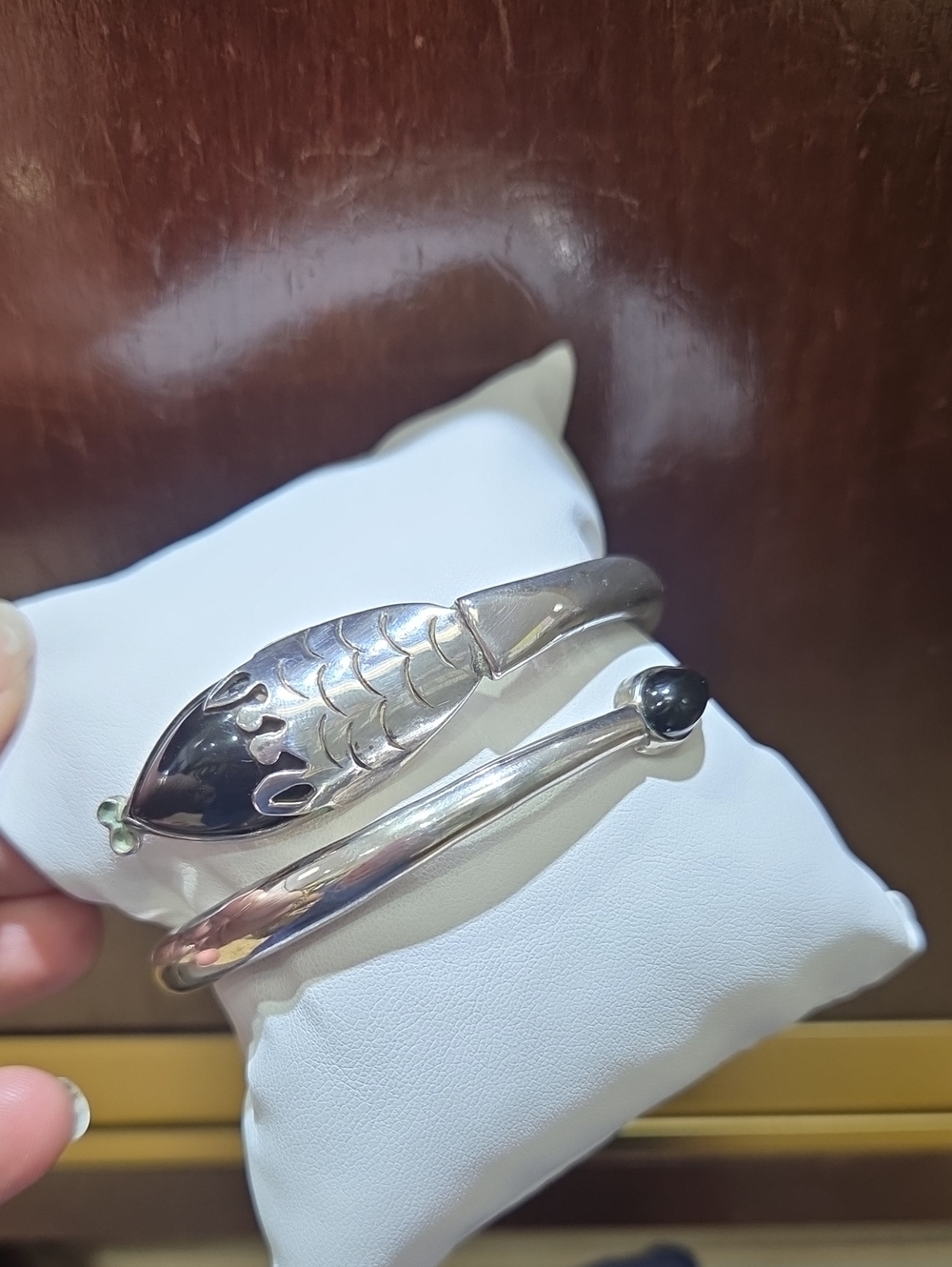 Sterling Silver Snake Bagle